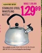 le creuset enamel on steel kettle