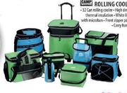 Camp Master Rolling Cooler-Each