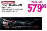 Pioneer CD/MP3 Front Loader(DEH-155MP)