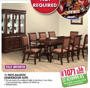 11 Piece Majestic Dining Room Suite