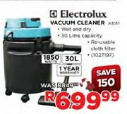 Electrolux Vacuum Cleaner-30Ltr