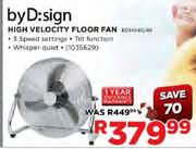 By D:Sign High Velocity Floor Fan