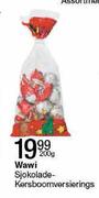 Wawi Sjokolade Kersboomversierings-200g