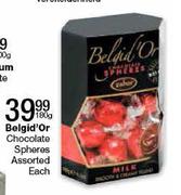 Belgid'Or Chocolate Spheres Assorted-180g