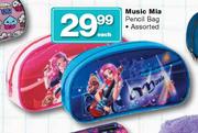 Music Mia Pencil Bag Assorted-Each