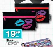 Kisses Potloodsakkie Rooi/Pienk-Elk