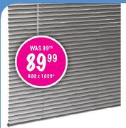 Decorland Ready made 25mm Aluminium Venetian Blinds-600x1000mm