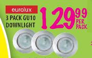 Eurolux GU10 Downlight-3's pack