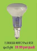 Eurolux 40W R50 Spotlight-2's pack