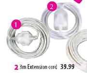 Simple Choice 3m Extension Cord-Each