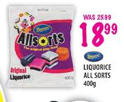 Beacon's Liquorice All Sorts-400gm