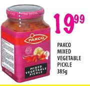 Pakco Mixed Vegetable Pickle-385gm