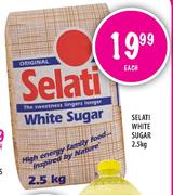 Selati White Sugar-2.5kg Each