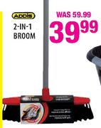 Addis 2-In-1 Broom
