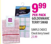 Goldenmarc Terry Swab-Per Pack