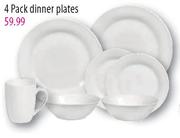 4 Pack Dinner Plates