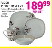 Fusion Dinner Set-16Pcs. Per Set