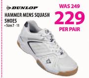 Dunlop Hammer Mens Squash Shoes(Sizes 7-11)-Per Pair