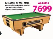 Easi 8 Coin-OP Pool Table