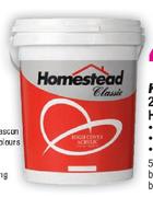 Homestead Acrylic High Cover-5L Each