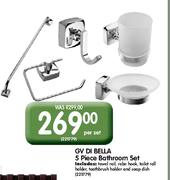 GV DI Bella 5 Piece Bathroom Set-Per Set