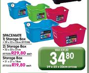 Spacemate Storage Box-39X25X23cm