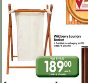 Wildberry Laundry Basket-Each