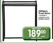 Wildberry Towel Stand-Each
