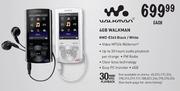 Sony 4GB Walkman (NWZ-E363 Black / White)