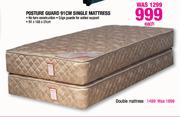 Posture Guard 91cm Single Mattress-Each