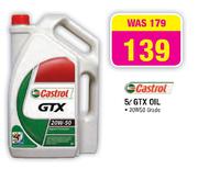 Castrol 5ltr GTX Oil