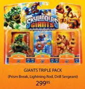 Giants Triple Pack