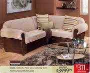 Nadia Corner 2 Piece Value Lounge Suite-Each