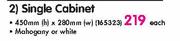 Wildberry Single Door Cabinet-Each