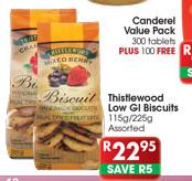 Thisflewood Low GL Biscuits Assorted-115g/225g