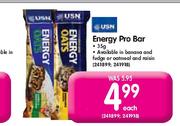 USN Energy Pro Bar-35g Each