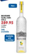 Belvedere Vodka With Citrus-1 x 750ml