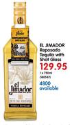 El Jimador Reposado Tequila With Shot Glass-1 x 750ml