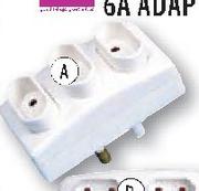 Simple Choice Triple 6A Adapter