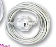 Simple Choice Extension Cord-5Mx10AMP
