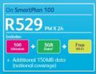 Apple iPhone 5s 16GB On SmartPlan 100