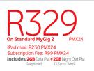 Apple iPad Mini With Wi-Fi+ 3G 16GB-On Standard My Gig 2