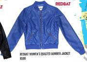 Redbat Women's Quilted Bomber Jacket