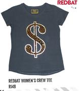 Redbat Women's Crew Tee