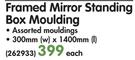 Framed Mirror Standing Box Moulding-Each