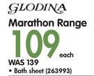 Glodina Marathon Range Bath Sheet-Each