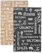 Glodina SA Words Or Starburst Bath Sheet-Each