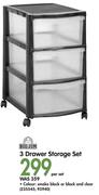 Big Jim 2 Drawer Storage Set-Per Set