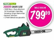 Trimtech Chain Saw-2000W