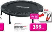 Trojan Mini Trampoline Plus Air Jump Rope